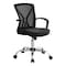 Monarch Specialties Office Chair, Adjustable Height, Swivel, Ergonomic, Armrests, Computer Desk, Work, Metal, Black I 7460 - alternate 1